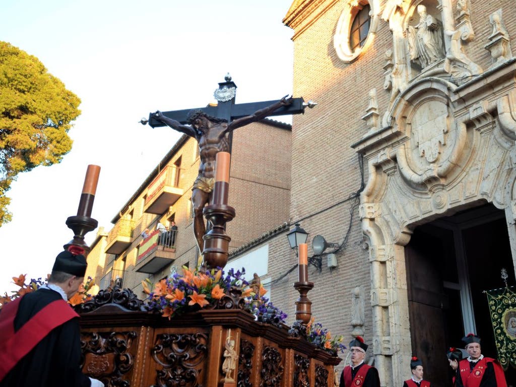 Jueves Santo en Alcalá, Torrejón y Guadalajara, en imágenes