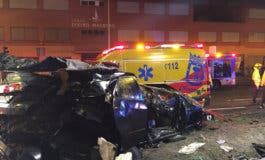 Mueren dos jóvenes y cuatro resultan heridos en un accidente de tráfico en Madrid