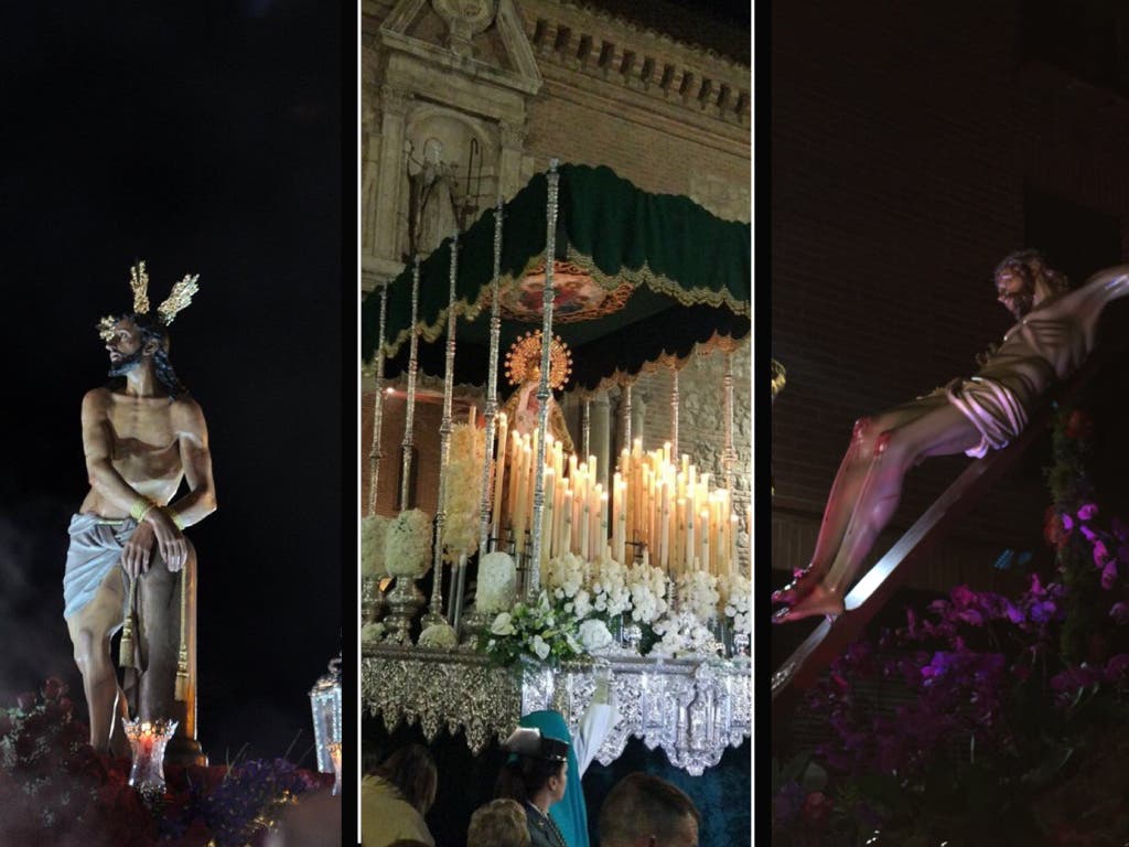 Miércoles Santo en Alcalá, Torrejón y Guadalajara, en imágenes