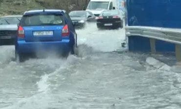 Árboles caídos, inundaciones... Efectos del temporal en el Corredor del Henares