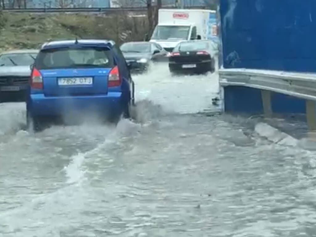 Árboles caídos, inundaciones… Efectos del temporal en el Corredor del Henares