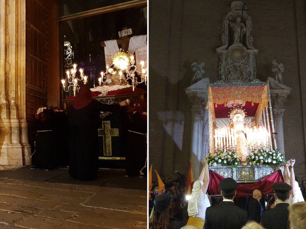 Lunes Santo en Alcalá de Henares y Guadalajara, en imágenes