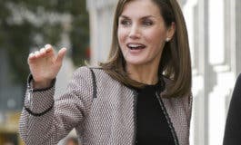 Letizia reaparece sonriente en Madrid tras las imágenes de la polémica 