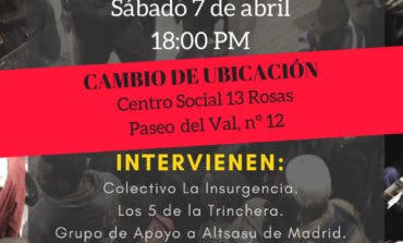 El acto de la polémica en Alcalá de Henares será finalmente en un local privado
