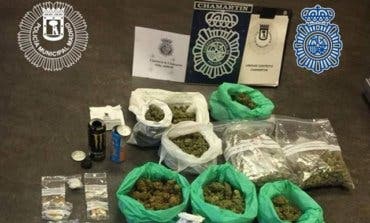 Tres detenidos y 1,5 kilos de hachís y marihuana requisados en un club de fumadores