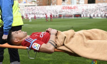 Grippo, ingresado en Madrid por un traumatismo craneoencefálico