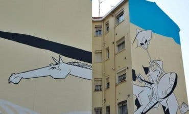 Nuevos murales cervantinos en Alcalá de Henares
