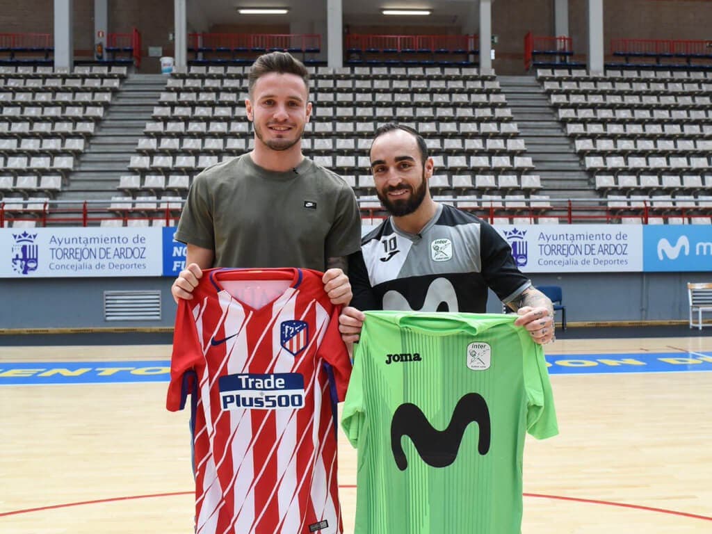 Saúl pasa por Torrejón para aprender los trucos de Ricardinho