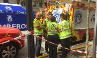 Localizan sin vida a uno de los obreros sepultados en el edificio de Chamberí