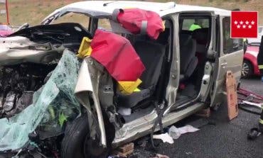 Muere una mujer y tres personas resultan heridas en un accidente en Paracuellos