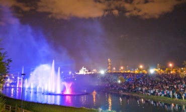 Música en vivo y Fuente Cibernética en el Parque Europa de Torrejón