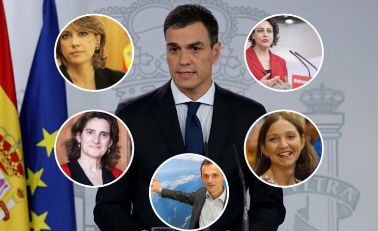 El Gobierno de Sánchez: Cuatro ministros de Madrid y uno de Guadalajara