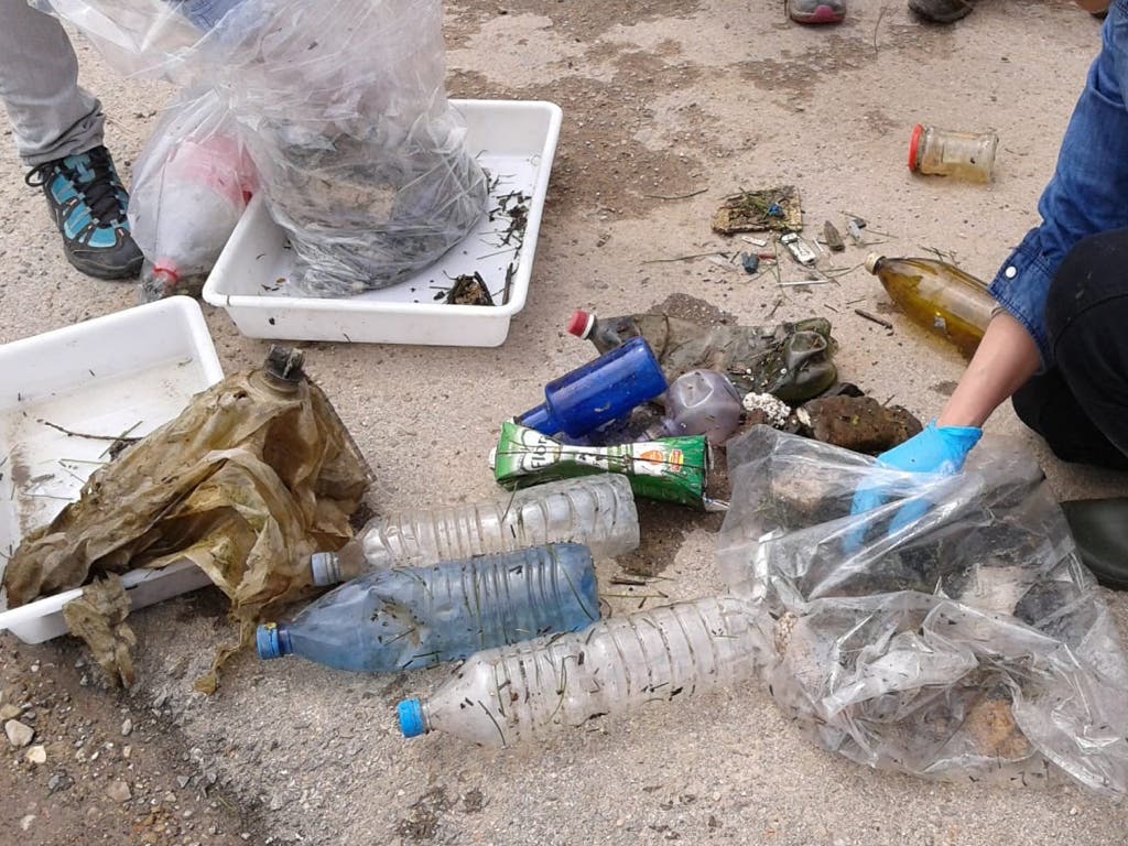 Poliespan, bastoncillos y plástico, entre los residuos más comunes en el río Henares