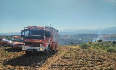Un incendio forestal arrasa 20 hectáreas en Uceda (Guadalajara)