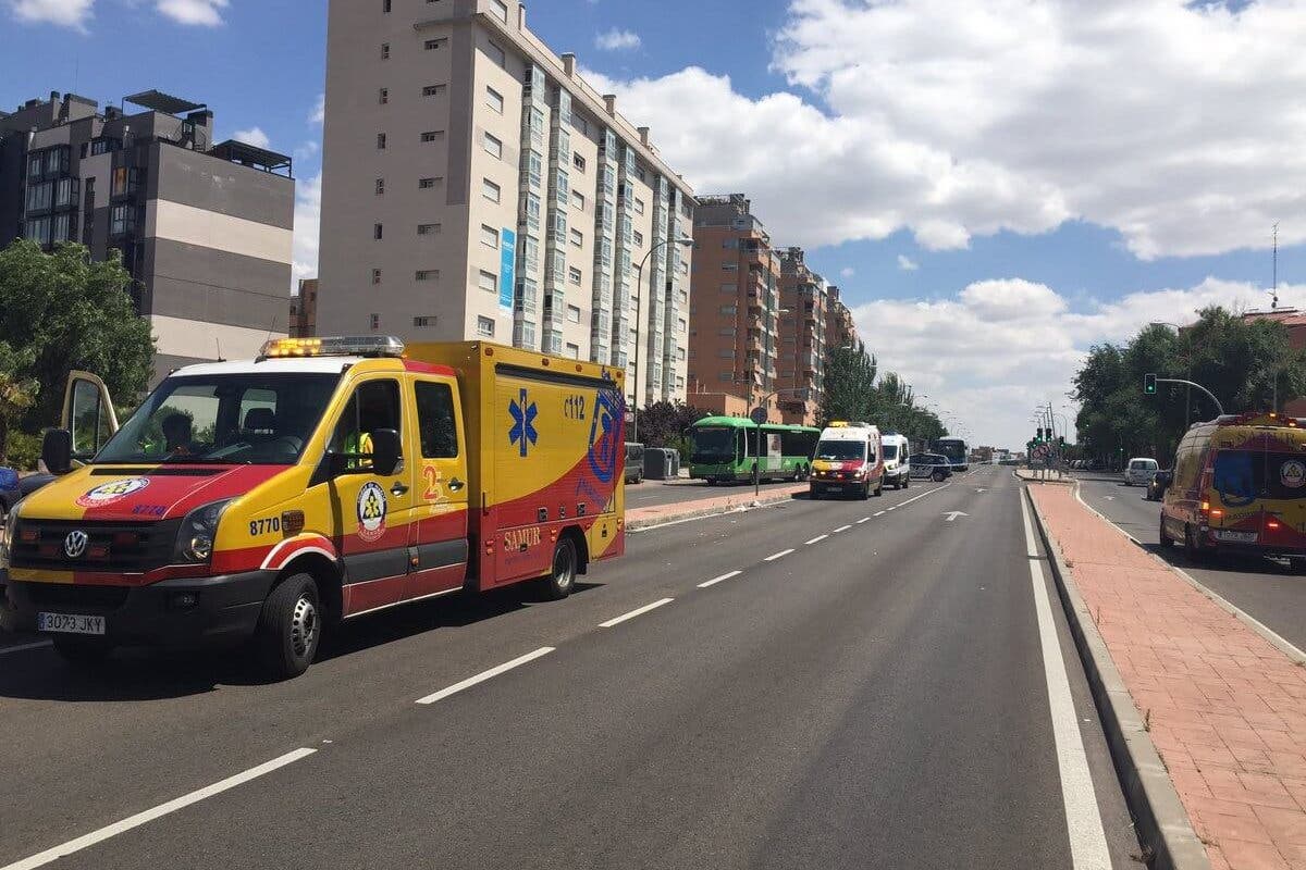 En estado crítico una mujer atropellada por un autobús interurbano