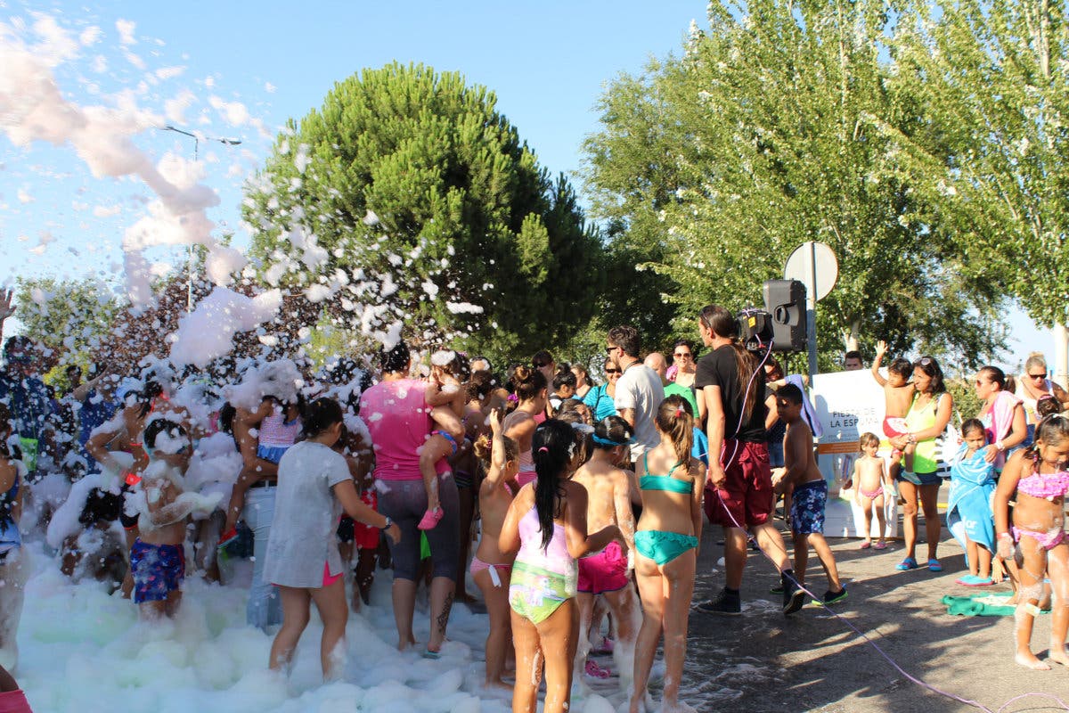 Llega a Torrejón de Ardoz la Gran Fiesta de la Espuma 