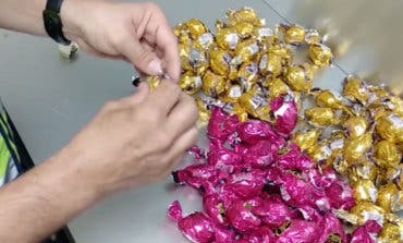 Detenido en Barajas por llevar cuatro kilos de bombones con sorpresa
