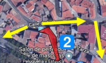 Corte de calles en Arganda por obras del Canal de Isabel II