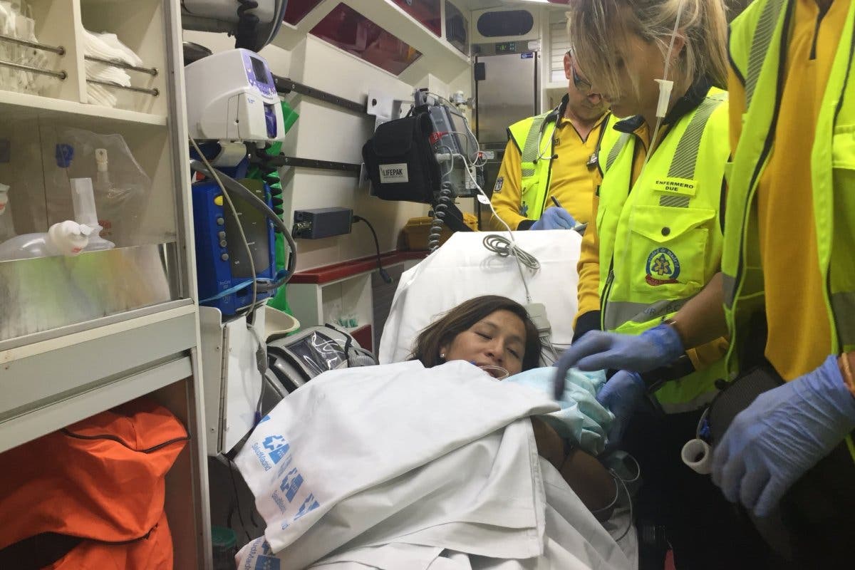 Una mujer da a luz en plena calle en Madrid