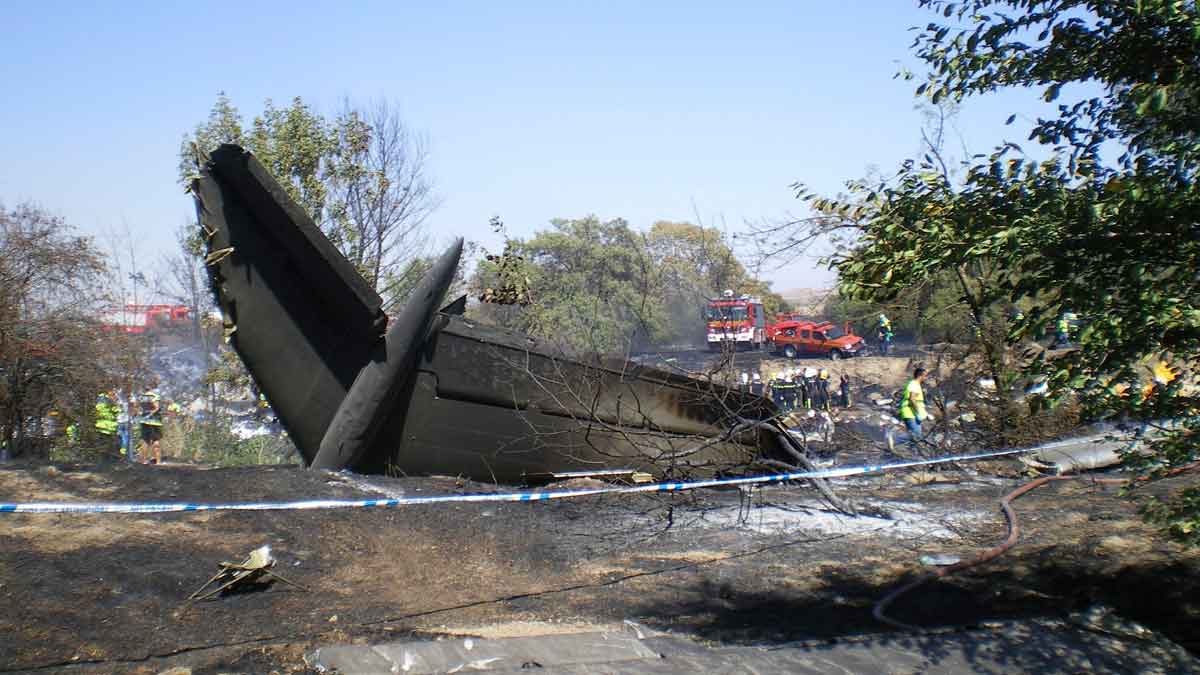 Se cumplen 10 años del accidente de Spanair en Barajas