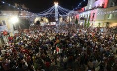 Un cohete desviado causa varios heridos en las Fiestas de Sanse