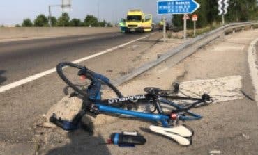 Herido grave un ciclista tras ser atropellado en la M-505