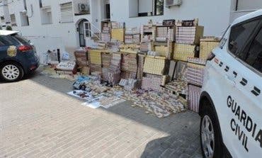 Desmantelado un grupo dedicado al contrabando de tabaco que operaba en Torrejón