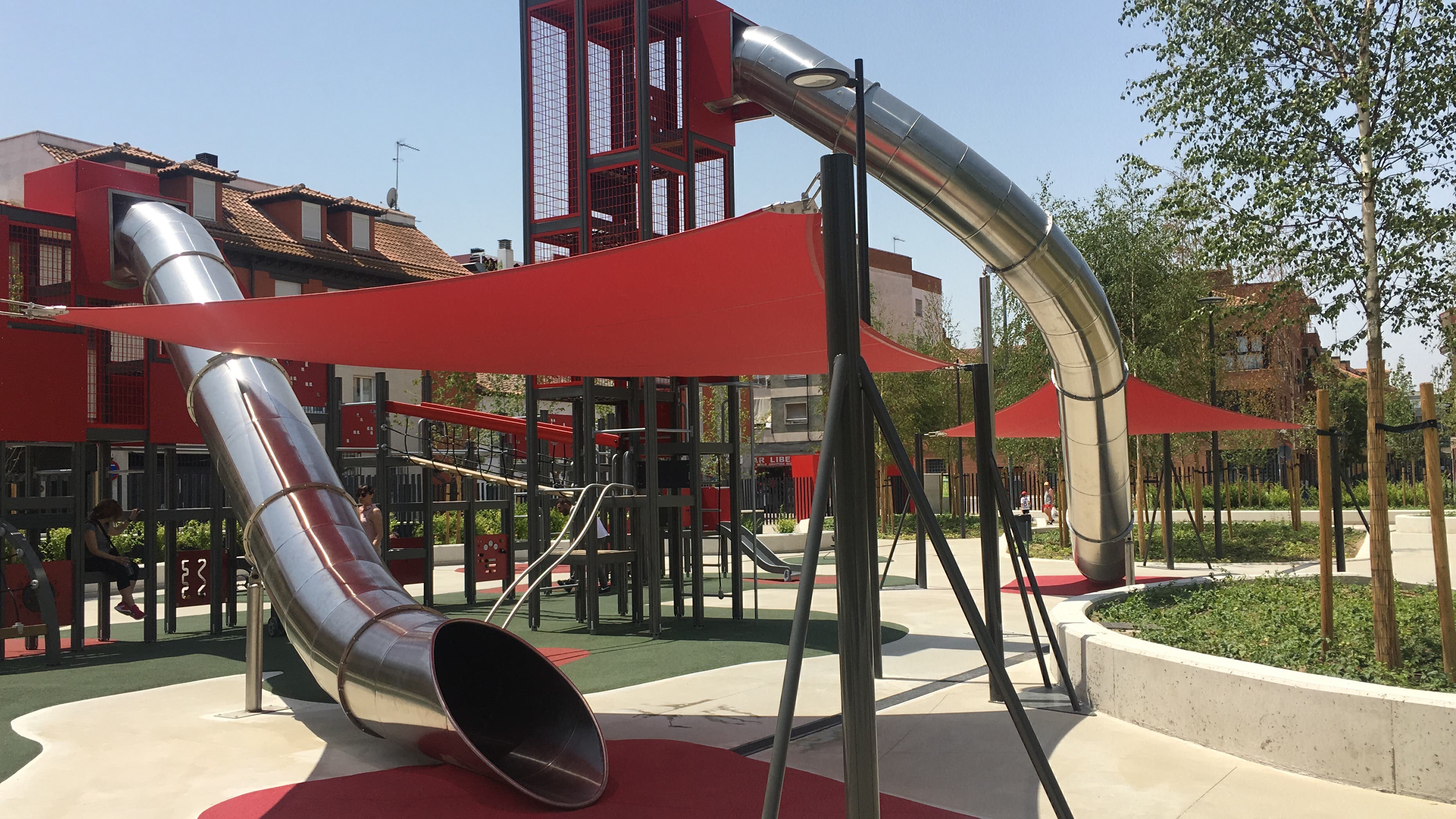 El curioso detalle del nuevo Parque Central de Torrejón que quizá no