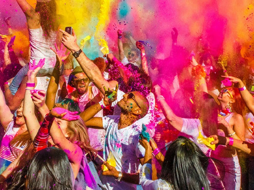 Arganda del Rey celebrará una Fiesta Holi en el Recinto Ferial 