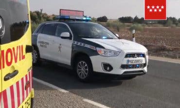 Muere un motorista en un accidente en Talamanca de Jarama 