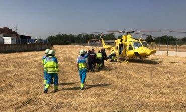 Grave accidente laboral en Paracuellos de Jarama 