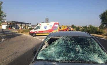 Detenido tras atropellar a dos empleados de gasolinera en la carretera que une Mejorada y Vicálvaro