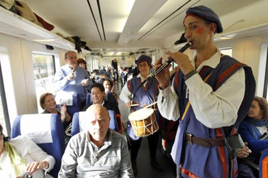 Vuelve el Tren Medieval de Sigüenza