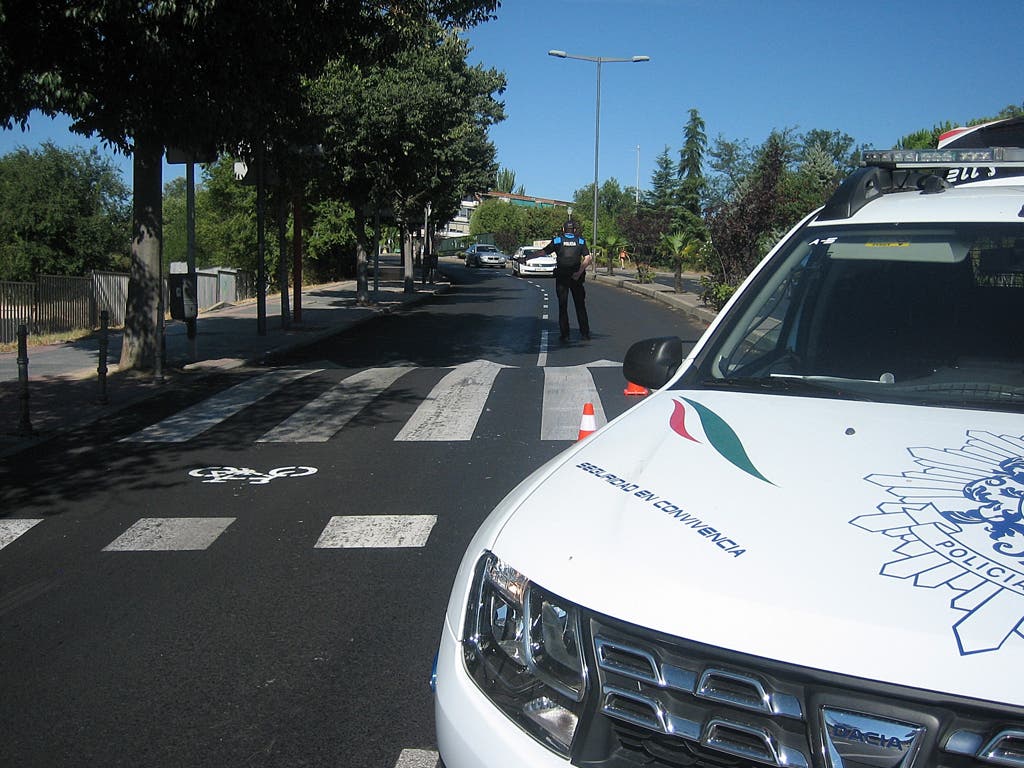 Campaña de la Policía de Coslada para controlar las distracciones al volante 