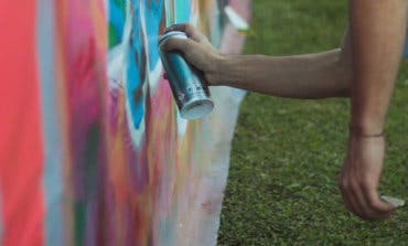 Denunciados cinco jóvenes de Alcalá de Henares por realizar grafitis en Guadalajara