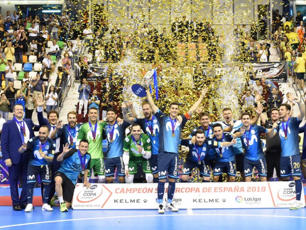 El Movistar Inter, campeón de la Supercopa tras ganar en los penaltis al Jaén