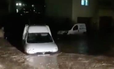 La tormenta provoca numerosos daños y cortes de carreteras en Guadalajara