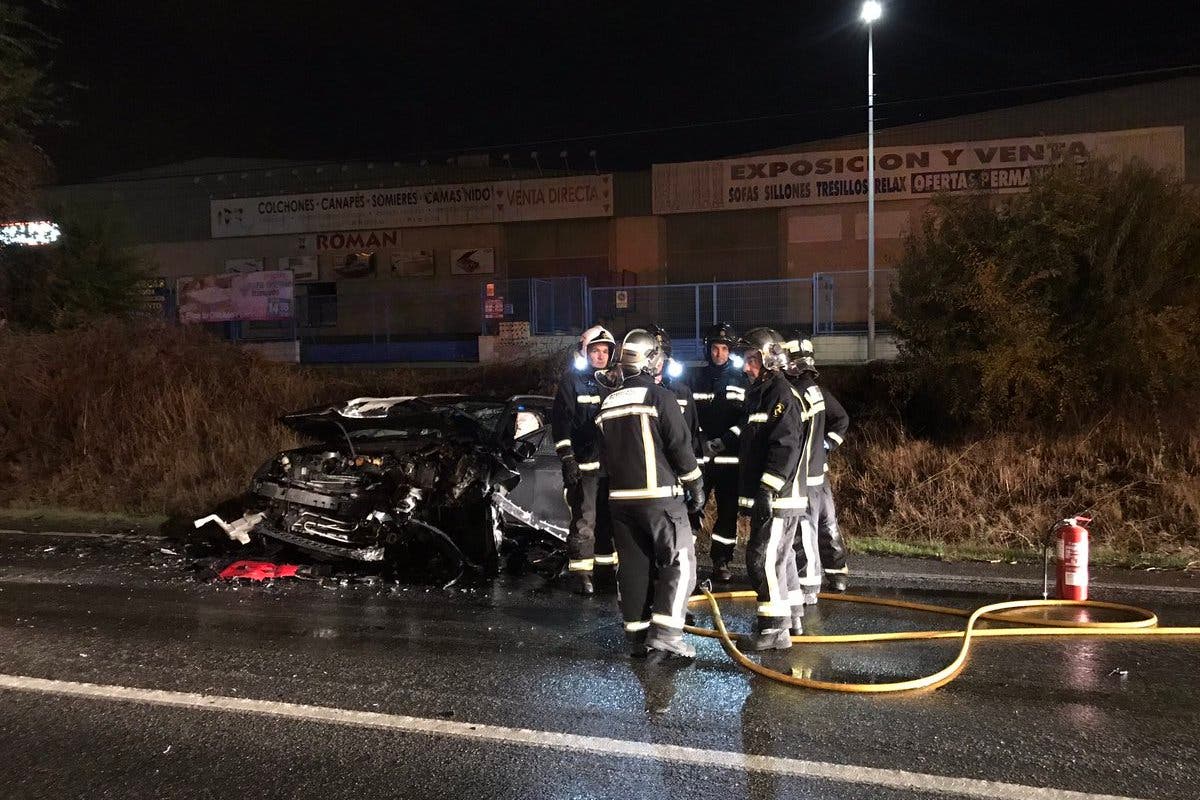 Tres heridos, uno grave, en un accidente en Mejorada del Campo