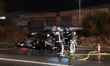 Tres heridos, uno grave, en un accidente en Mejorada del Campo