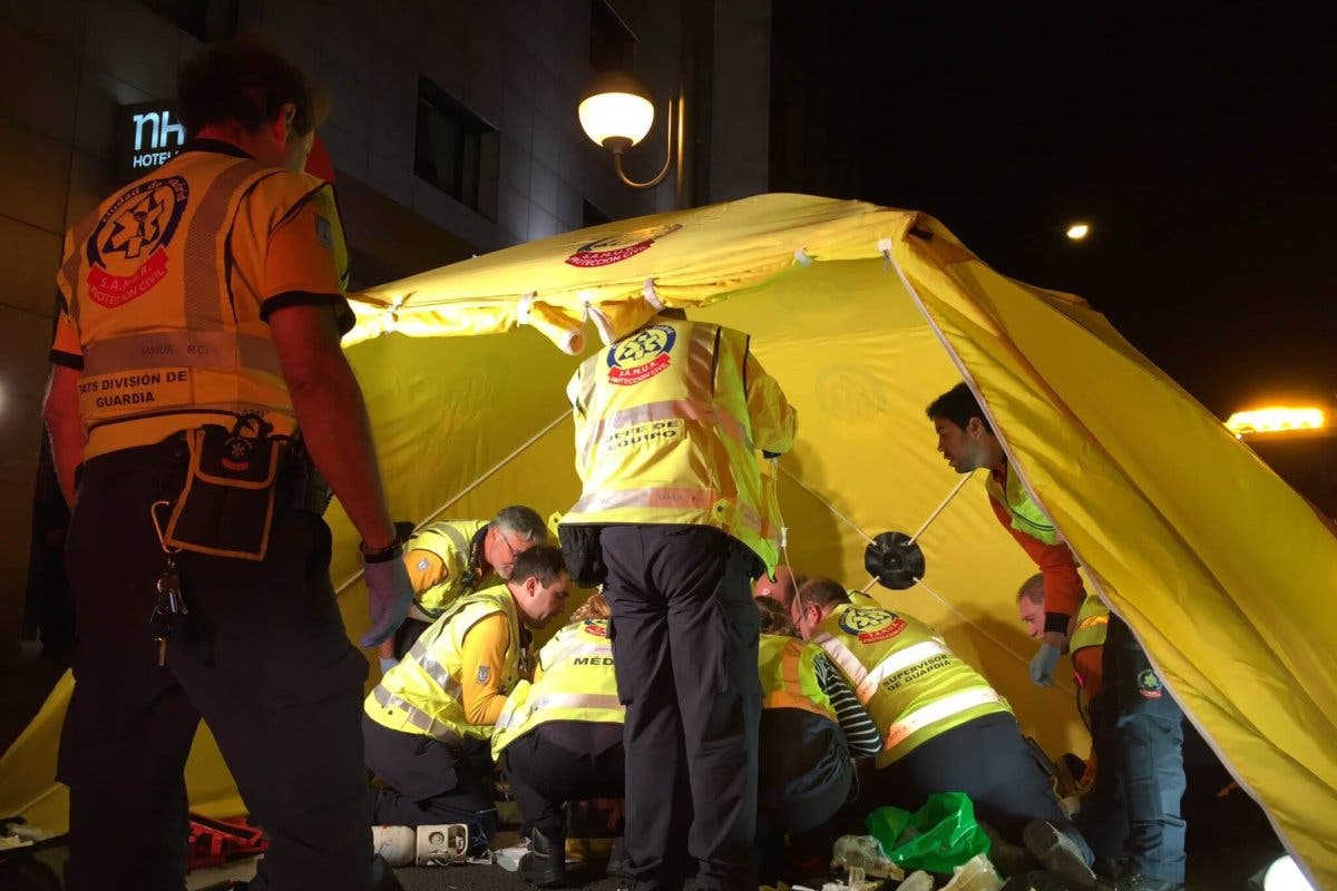 Herido muy grave un joven de 19 años tras ser atropellado en Madrid