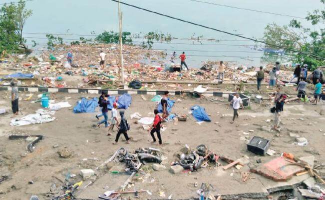 Parte de Torrejón un avión con ayuda humanitaria para Indonesia 