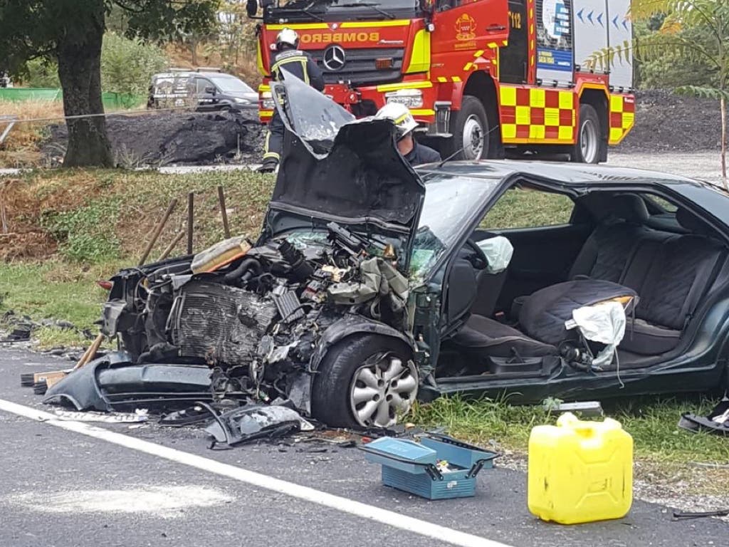 La lluvia y varios accidentes complican el tráfico en Madrid 