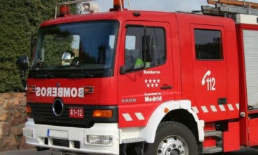 Arde una nave abandonada en Mejorada del Campo