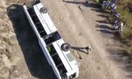 Resuelto el misterio del autobús volcado en Mejorada del Campo