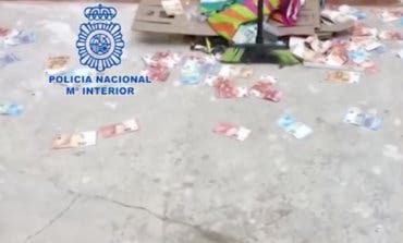 Cae en Madrid una banda que reventaba cajeros con explosivos
