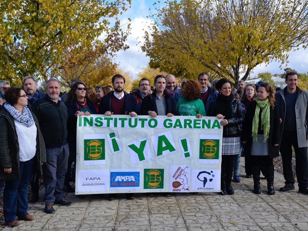 Alcalá de Henares exige la construcción del IES La Garena