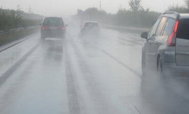 La lluvia y varios accidentes complican la circulación en Madrid