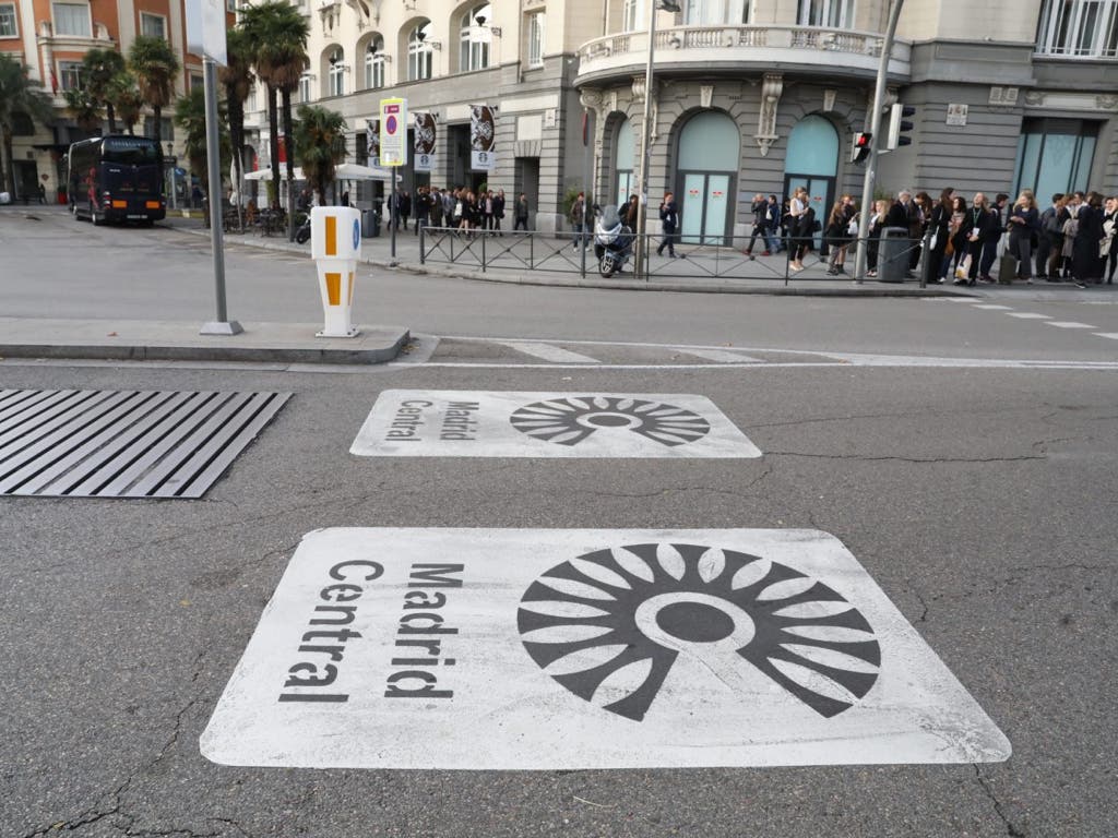 Un nuevo auto suspende la moratoria de multas en Madrid Central