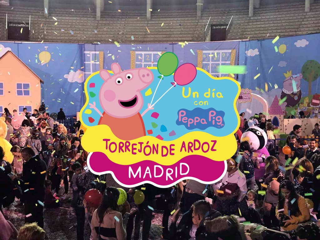 Llega a Torrejón el gran parque temático de Peppa Pig