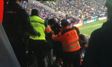 Un hincha del Leganés sufre un infarto en pleno derbi